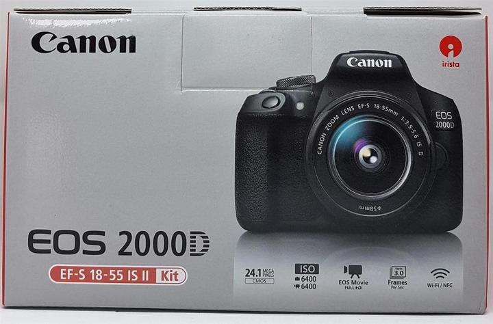Produktbild Canon EOS 2000D Kit (18 - 55 mm, 24.10 Mpx, APS-C / DX)