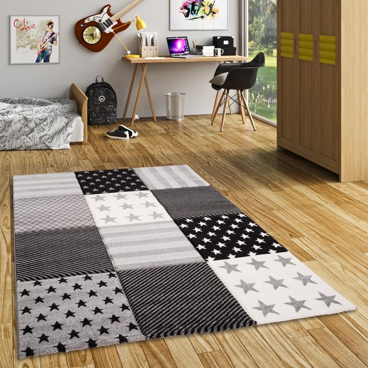 Produktbild Pergamon Kinder und Jugend Teppich Maui Sterne (140 x 200 cm)