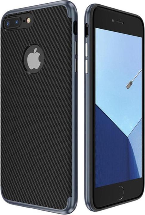 Actual product image König Design Hybrid Silicone Mobile Case for Apple iPhone 5 / 5s / SE Case Cover Bag Blue (Apple iPhone 5)