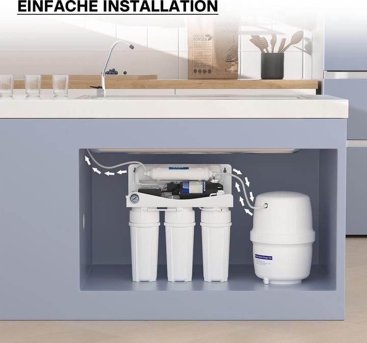 Immagine prodotto Naturewater Osmosi inversa 4 G Serbatoio dell'acqua 15,14 l
