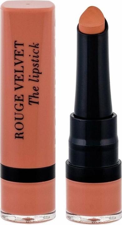 Actual product image Bourjois Rouge Velvet The Lipstick (01 Hey Nude!)