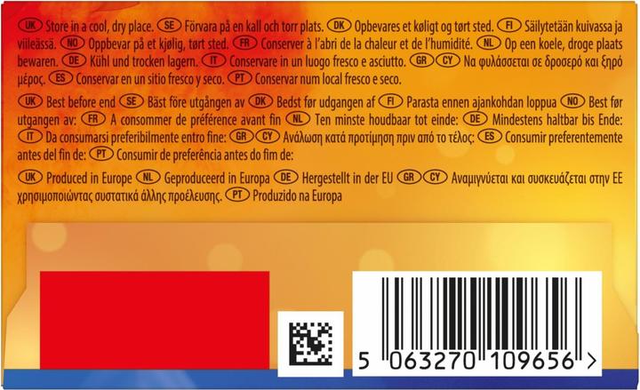 Valeurs nutritives et ingrédients Lipton Earl Grey (32 g)