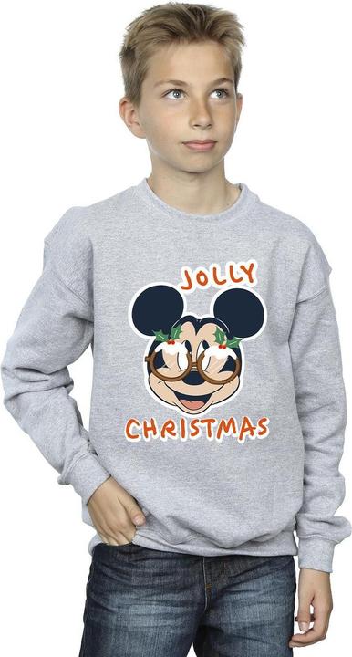 Image du produit Disney - Sweat MICKEY MOUSE JOLLY CHRISTMAS GLASSES - Garçon (152, 158)