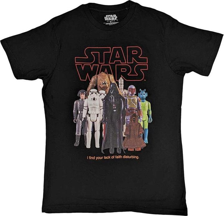 Actual product image Star Wars Unisex Adult Empire Figures T-Shirt (XXL)