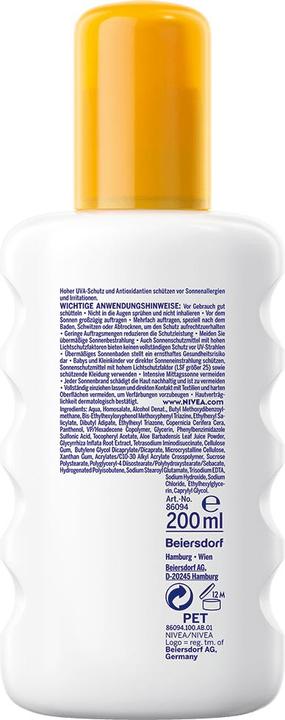 Produktbild NIVEA Sun Sensitiv (Sonnenspray, SPF 50, 200 ml)
