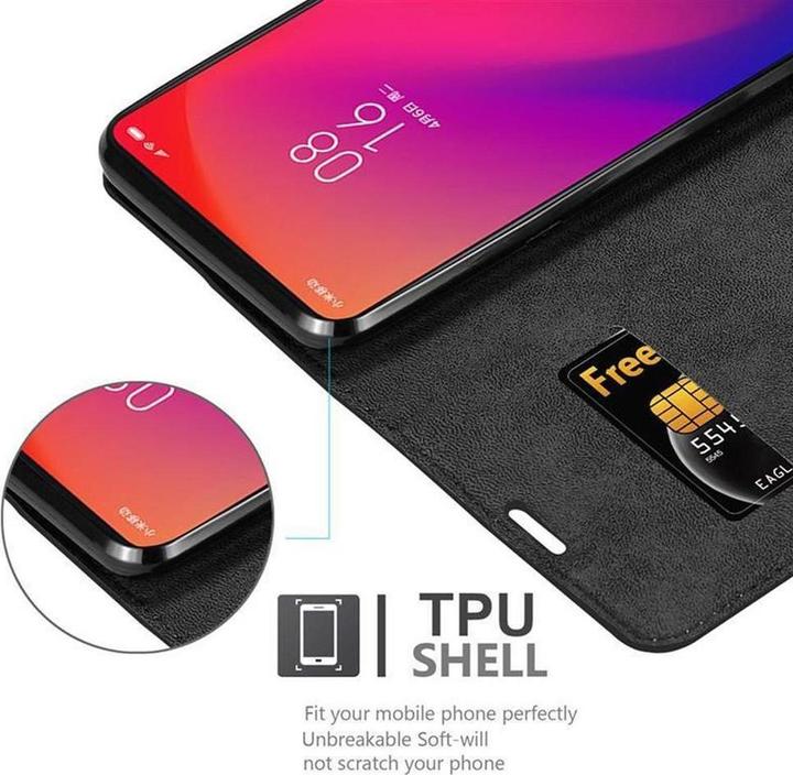 Actual product image Cadorabo Book Invisible Magnet Cover (Mi 9T Pro, Xiaomi Redmi K20 Pro)