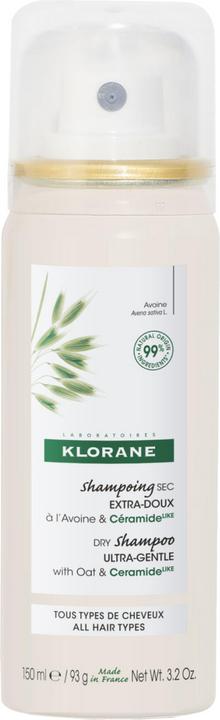 Klorane Hair - Hafermilch Trockenshampoo (50 ml, Trockenshampoo)