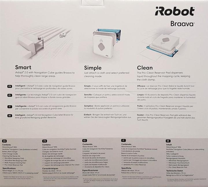 Produktbild iRobot Braava 390 T (Wischroboter)