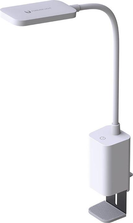 Forever Light Lampe LED de bureau 6W avec clip PURE FLB-10 KIRSTEN blanc