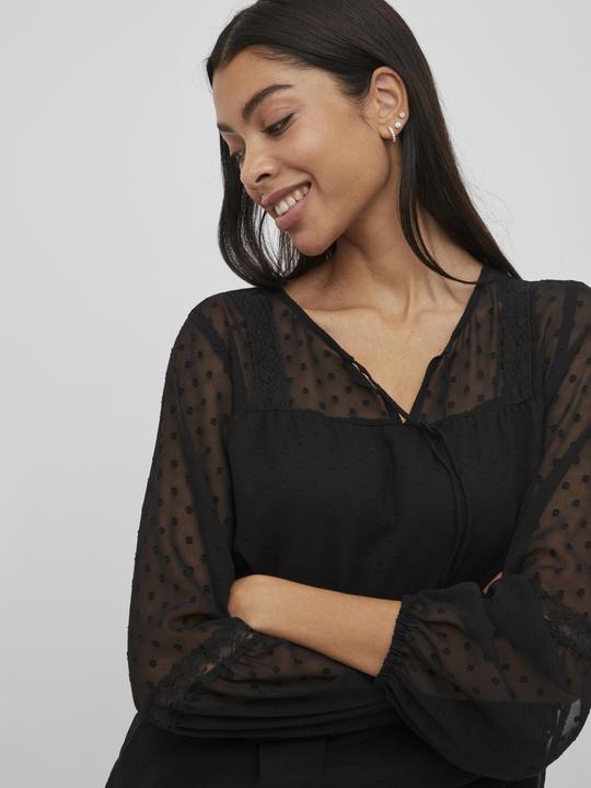 Actual product image Vila Detailed long-sleeved blouse (42)