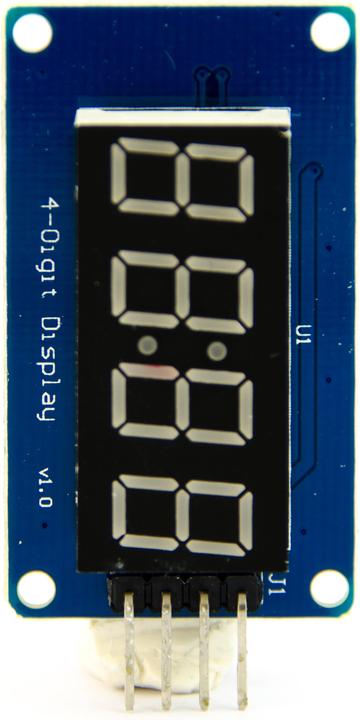 Actual product image Purecrea 7-Segment 4 Bits Digital LED Display TM1637