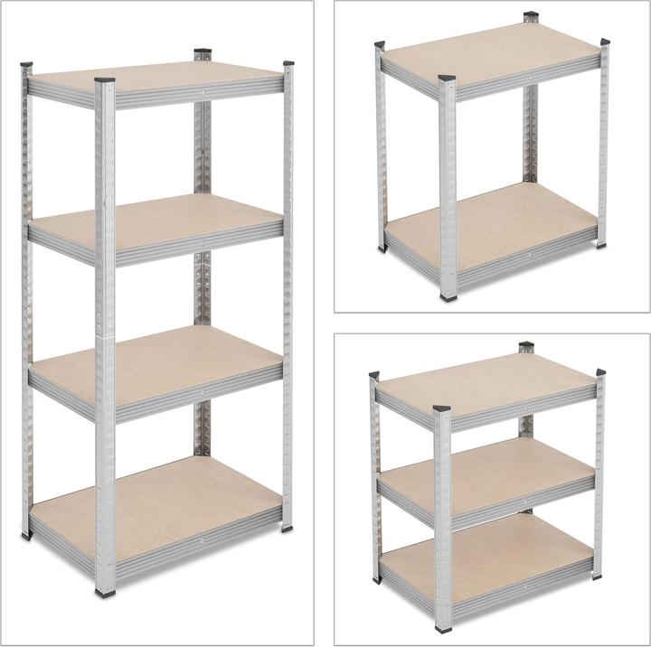 Actual product image Relaxdays heavy duty shelf