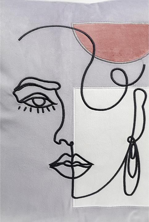 Image du produit Kare Design Coussin Mademoiselle 45x45cm (45 x 45 cm)