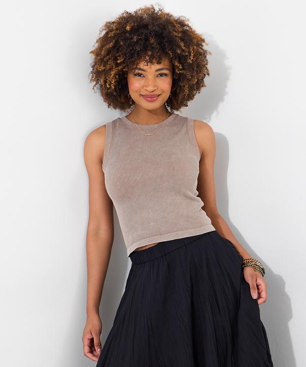 Joe Browns Neutral Ribbed Slim Fit Vest