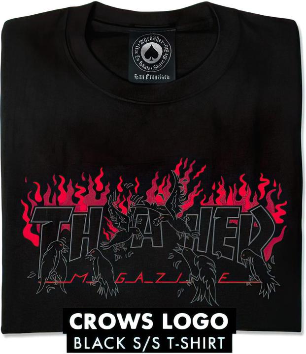 Produktbild Thrasher Crows T-Shirt (XL)