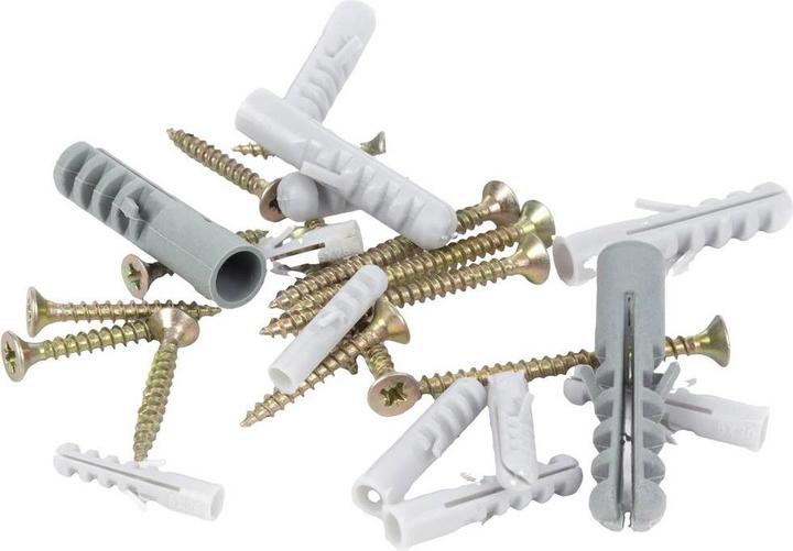 Actual product image Toolland Clamping plate screws and dowel set (632 Screws per piece)