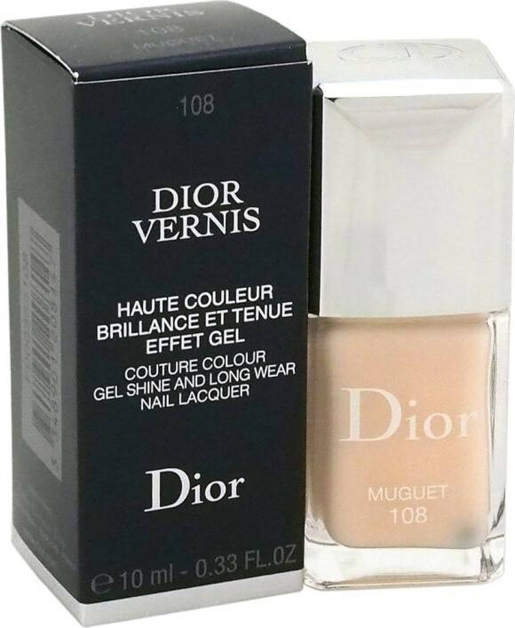 Actual product image Dior Vernis Long-Wear Nail Lacquer (108 Muguet, Gel-Effect Nail Polish)