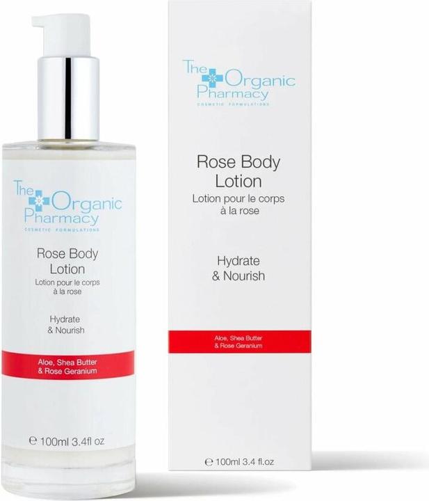 Actual product image The Organic Pharmacy Rose Body Lotion (Body cream, 100 ml)