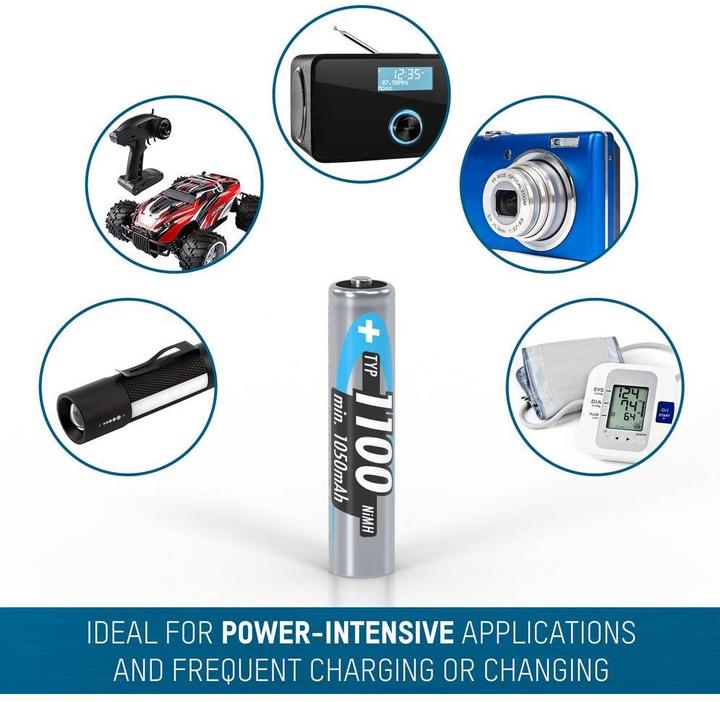 Image du produit Ansmann maxE (1 pcs, AAA, 1100 mAh)