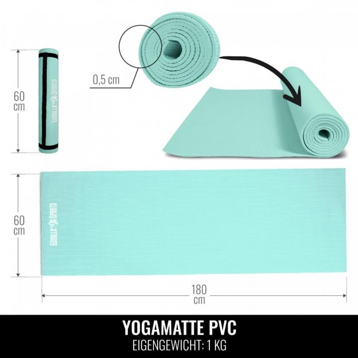 Produktbild Gorilla Sports Yogamatte (5 mm)