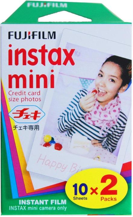 Actual product image Fujifilm Instax Mini 2x10 Film (Instax Mini)