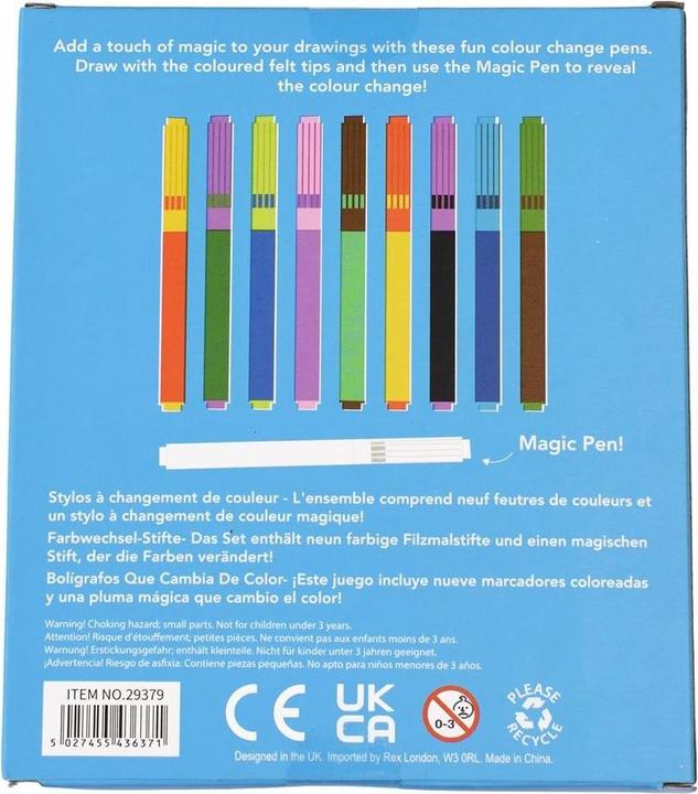 Produktbild Rex London magische Filzstifte mit Farbwechsel