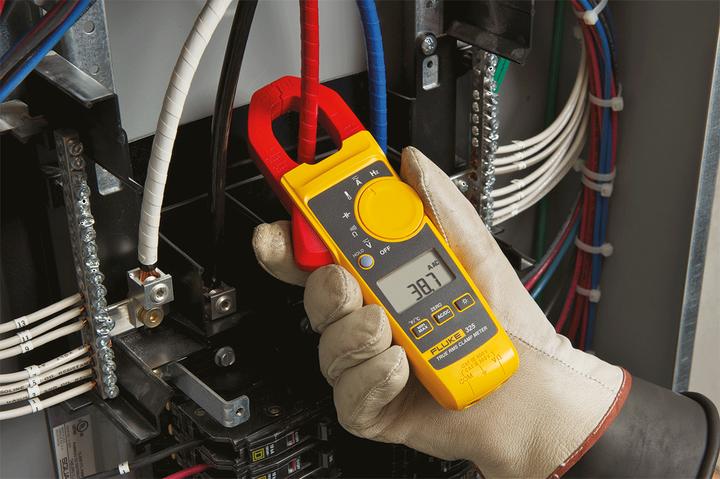 Image du produit Fluke Pince ampèremétrique à rendement réel 325 (CAT III 600V, CAT IV 300V)