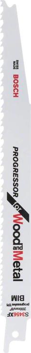 Produktbild Bosch Professional Zubehör Säbelsägeblatt S 3456 XF, Progressor for Wood and Metal, 5er-Pack