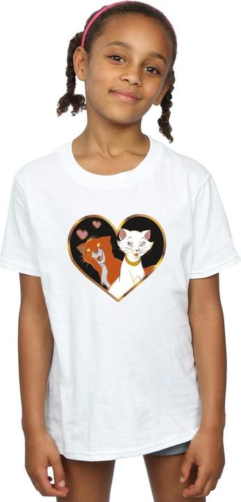 Immagine prodotto Disney The Aristocats Heart Maglietta Ragazze (128)