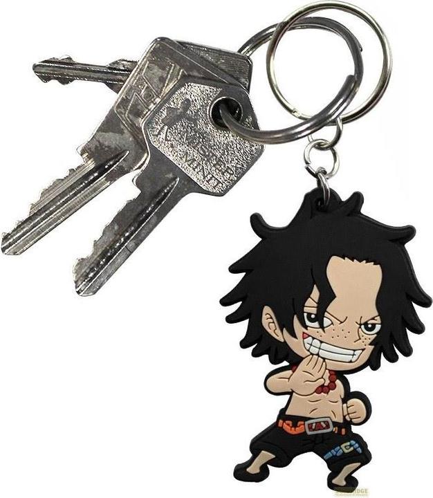 ABYstyle - ONE PIECE - PVC Keychain "Ace SD"