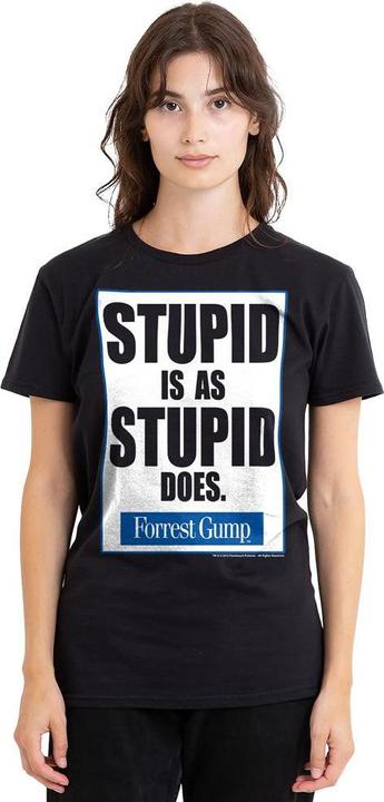 Immagine prodotto Forrest Gump Stupid Is Maglietta Adulto Unisex (XL)