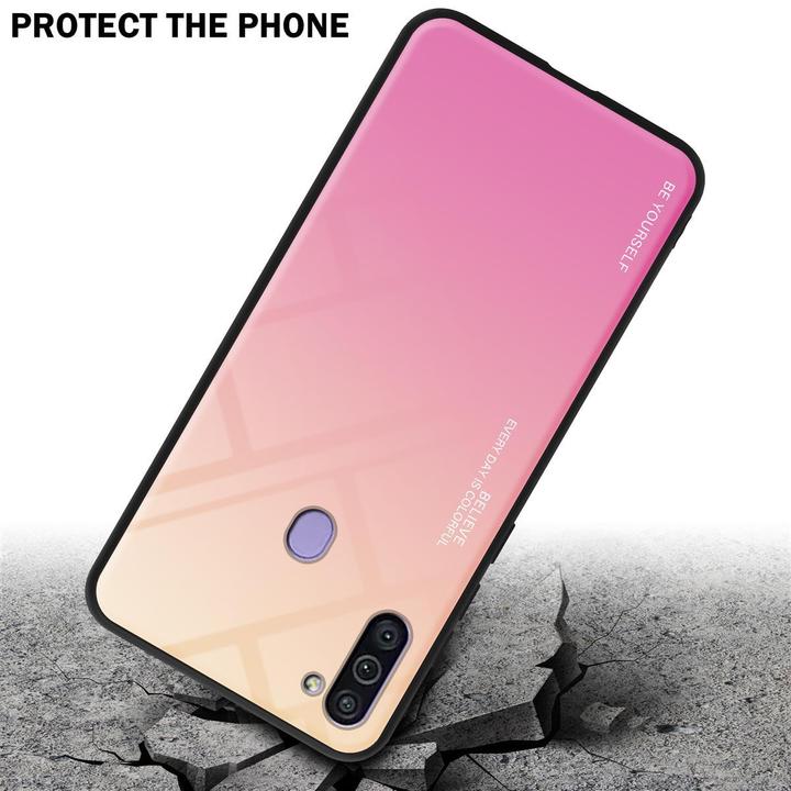 Produktbild Cadorabo TPU 2 Farben Glas Cover (Samsung Galaxy M11, Samsung Galaxy A11)