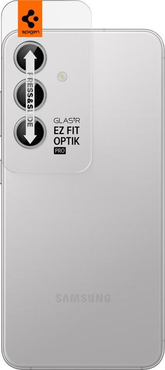 Produktbild Spigen GLAS.tR EZ Fit Optik Pro (2 Stück, Samsung Galaxy S24+)