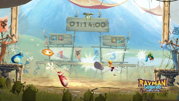 Actual product image Ubisoft Rayman Legends Definitive Edition (Code in Box) (Switch Lite, Switch OLED, Switch, DE)