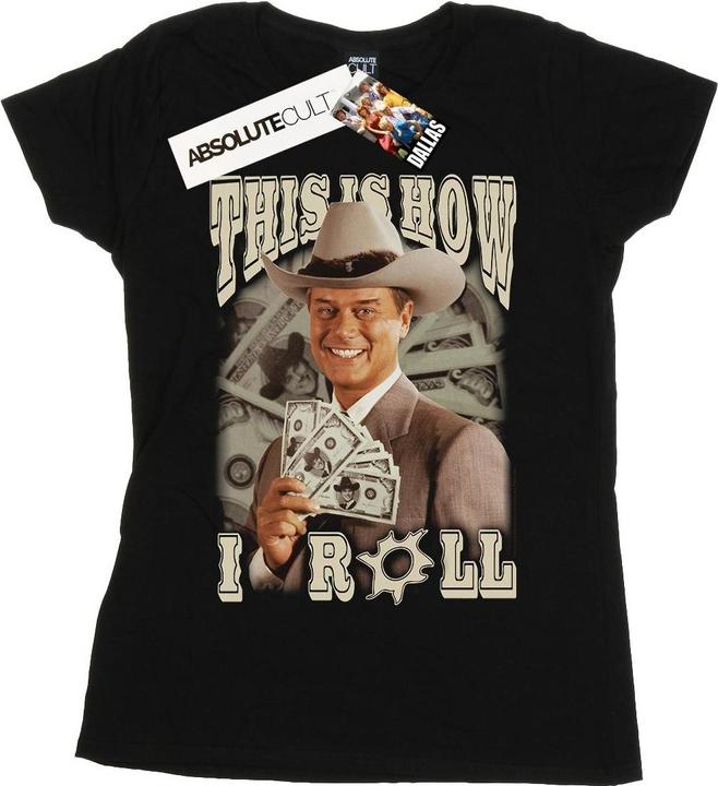 Immagine prodotto Dallas This Is How I Roll Maglietta Donna (XL)