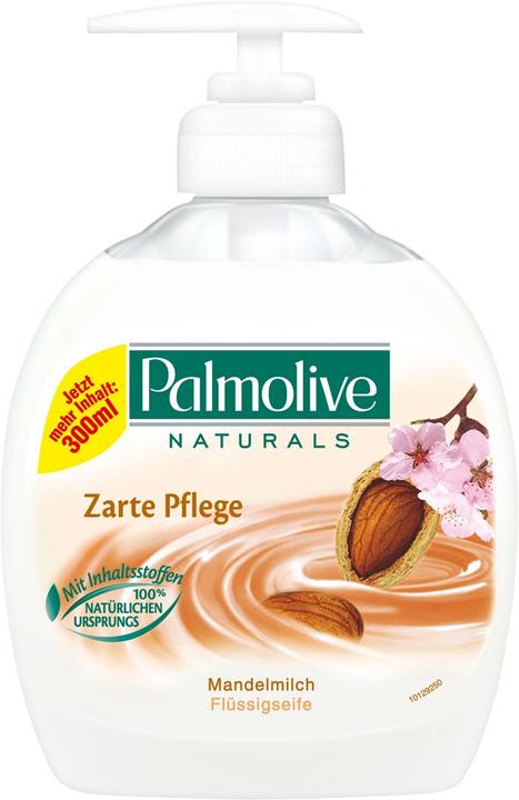 Actual product image Palmolive Naturals Milk & Almond (Liquid soap, 300 ml)