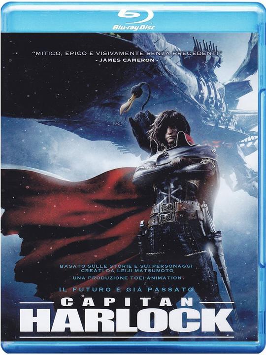 Actual product image Space Pirate Captain Harlock (Blu-ray, 2014, Italian)