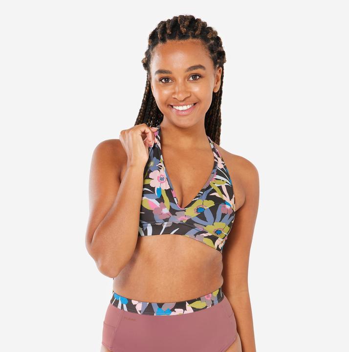 Immagine prodotto Olaian Bikini-Oberteil Surfen Damen Bustier Ana Azalea (80 D)