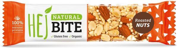 Actual product image HEJ Nutrition Natural Bite (12 x 40g) (Roasted nuts, 1 pcs., 480 g)