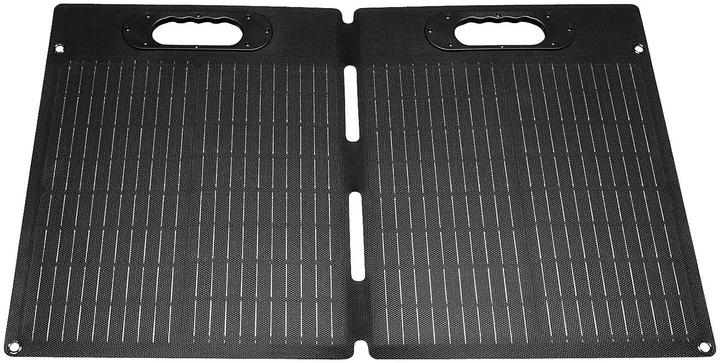 Image du produit Revolt Panneau solaire pliable, cellules solaires monocristallines, ETFE, 50 W, IP67 (50 W, 2.40 kg)