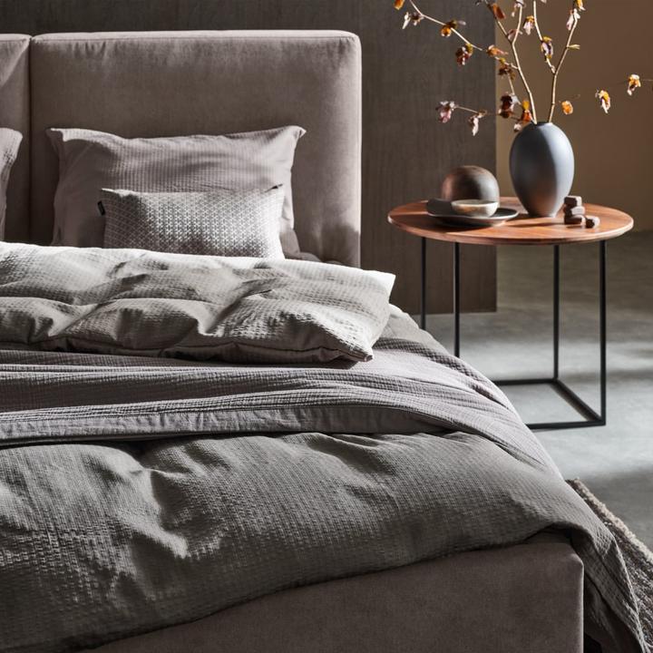 Actual product image Johann Jakob Satin Seersucker (Duvet cover, 200 x 210 cm)