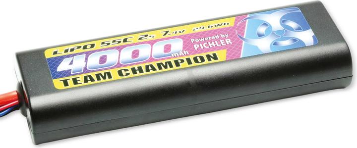 Produktbild Pichler LiPo Akku Team Champion 4000, 7,4V, 55C, T Stecker (7.40 V)