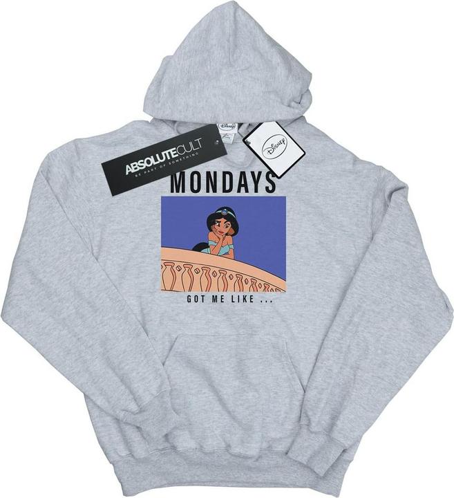 Disney Princess Jasmine Mondays Got Me Like Kapuzenpullover (L)