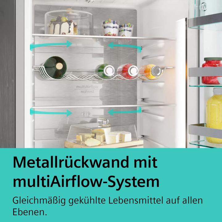 Image du produit Siemens Combiné réfrigérateur/congélateur KG39NEXBF (363 l)