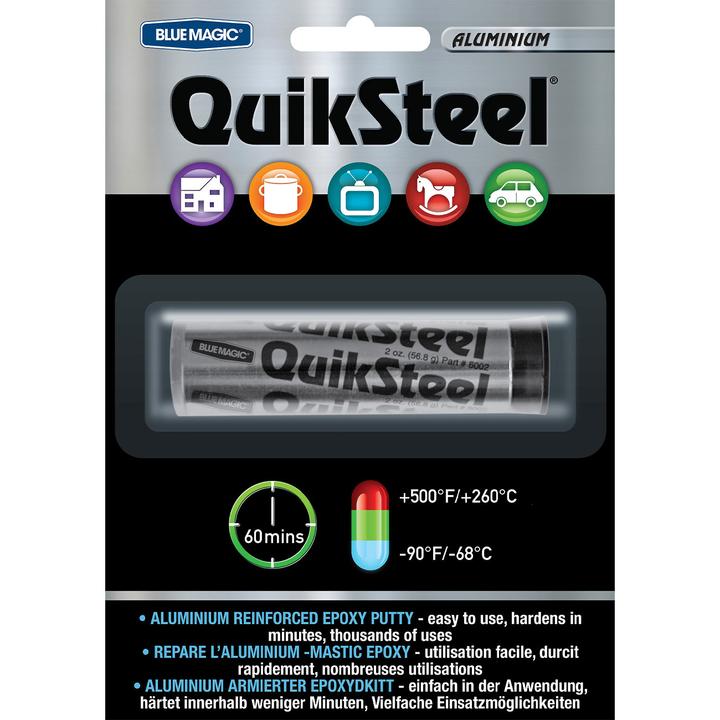 Produktbild Blue Magic QuikSteel Reparatur-Knetmasse für Aluminium (56 g)