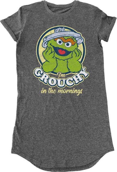 Image du produit Sesame Street Robe en t-shirt Grouchy In The Morning (XL)