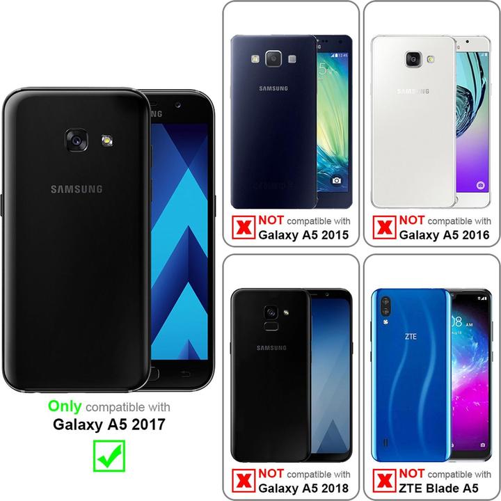 Actual product image Cadorabo Book Invisible Magnet Cover (Samsung Galaxy A5 (2017))