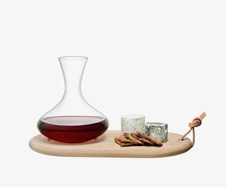 Actual product image LSA Wine cheese board made of oak wine carafe - 1.4L clear (1.40 l)