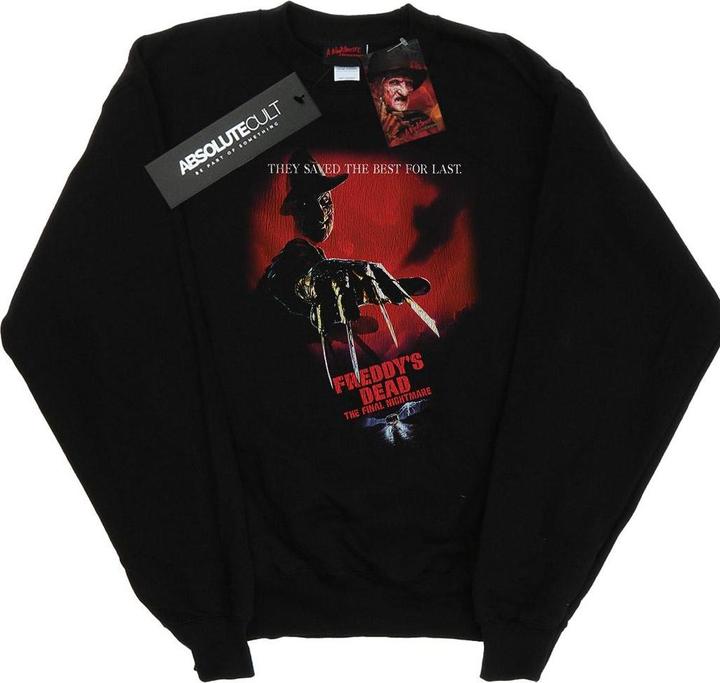 Actual product image Absolute Cult Mens Freddy's Dead Sweatshirt (L)