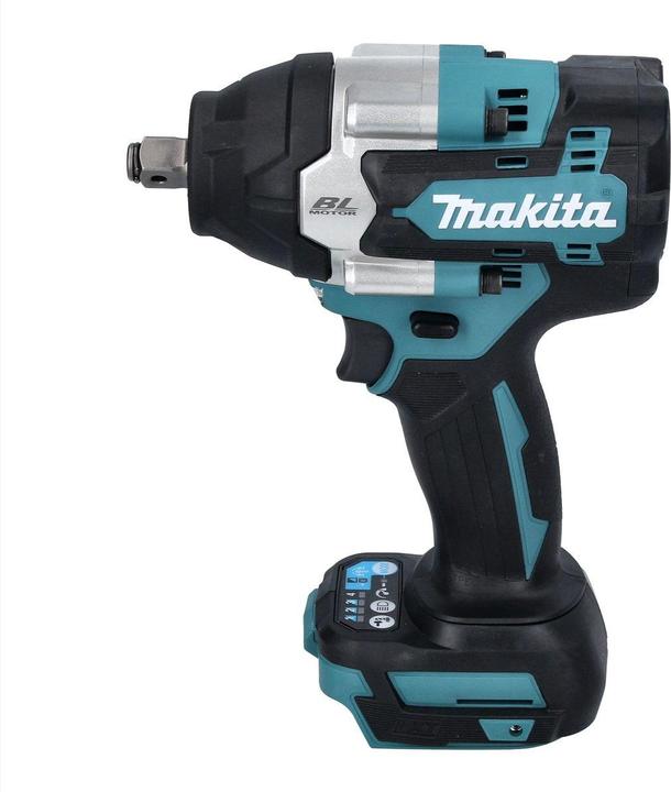 Actual product image Makita DTW 700 G1J Battery impact wrench 18 V 700 Nm 1/2" XPT Brushless + 1x battery 6.0 Ah + Makpac - o (Rechargeable battery operated)